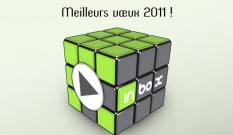 Un rubik cube 3×3 pour les vœux de 2011